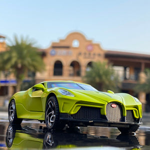 The Ultimate Bold Bugatti Sports Car Model Toy