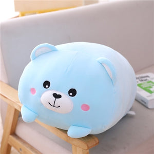 Happy Snuggles Animal Plush Pillows