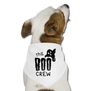 The Boo Crew - Pet Bandana - white